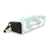 Colourlife Cute Unicorns Pu Leather Pencil Case Holder Pouch Makeup Bags For Boys Girls Adults