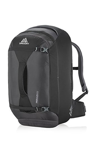 Gregory Mountain Products Praxus 65 Liter Men's Travel Backpack, Pixel Black, One Size