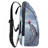 Rainbow Dolphin School Backpack For Girls Kids Kindergarten School Bags Child Bookbag