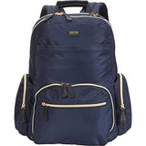 Kenneth Cole Reaction Women's Sophie Silky Nylon 15.6" (RFID) Laptop Backpack Navy One Size