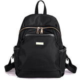 Cloth Shake Nylon Water-Resistant Backpack Bag - Top Handle Rucksack Lightweight Durable Casual
