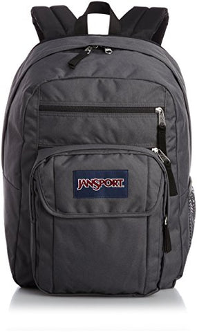 Jansport Mens Digital Carry Mainstream Digital Student Backpack - Forge Grey /One Size