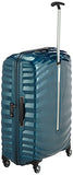 Samsonite Lite-Shock Suitcase, 75 cm, 98.5 Liters, Petrol Blue