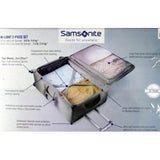 Samsonite 2 Piece Luggage suitcase Set 27"check in and 21"carry-on Spinner 4 Wheel Light weight design