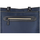 Kenneth Cole Reaction Women's Silky Polyester Top Zip 15" (RFID) Laptop Tote Navy One Size
