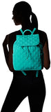 Vera Bradley Women's Drawstring Backpack, Turquoise Sea