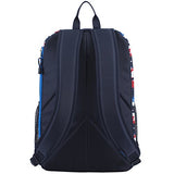 Fuel Wide Mouth Sports Backpack with Laptop Compartment for School, Travel, Outdoors - Navy