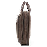 Travelpro Luggage Platinum Elite 16" Carry-On Slim Business Computer Briefcase, Rich Espresso,