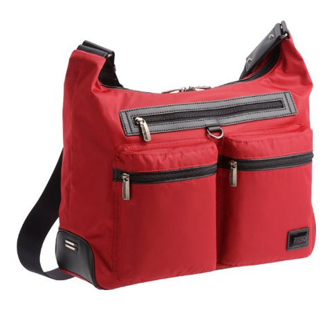 Zero Halliburton Zag Large Hobo Bag, Red, One Size