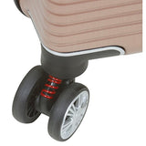 Dejuno Ashford 3-Pc Hardside Spinner Tsa Combination Lock Luggage Set-Rosegold, Rose Gold