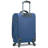 Dejuno The Asana Softside Lightweight Spinner, Navy