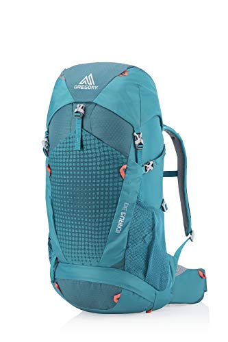 Gregory Mountain Products Icarus 30 Liter Kid's Hiking Backpack, Capri Green, One Size