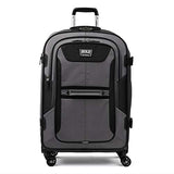 Travelpro Bold 26” Expandable Checked Luggage Spinner,Gray/Black