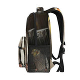 Backpack Travel Cockatiel Wire Bird Cage School Bookbags Shoulder Laptop Daypack College Bag for