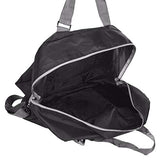 Foldable Duffle Gym Bag Travel Carry On Folding Soft Polyester with Adjustable Shoulder Hand Straps