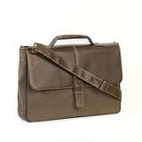 Boconi Bryant Lte Brokers Bag (Heather Brown With Houndstooth)