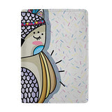 Passport Holder Cover RFID Blocking Case Travelling Passport Cards Carrier Wallet Case Cute Cow