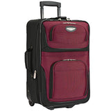 Traveler's Choice 2-Piece Set, Burgundy