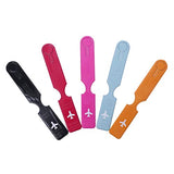 Carise PVC Travel Luggage Label Straps Suitcase ID Name Address Identify Tags Luggage Tags