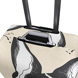 Suitcase Cover French Bulldog Luggage Cover Travel Case Bag Protector for Kid Girls