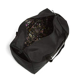 Vera Bradley Lighten Up Large Travel Duffel, Polyester, black