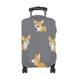 GIOVANIOR Corgi Dogs Puppy Luggage Cover Suitcase Protector Carry On Covers