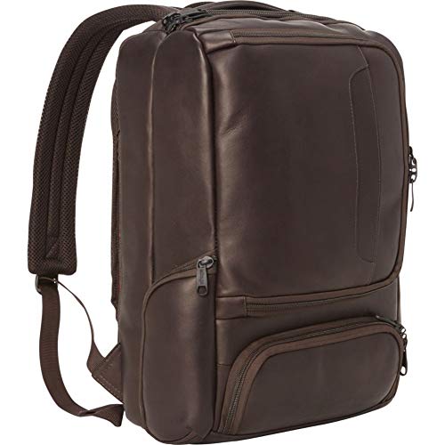 eBags Professional Slim Laptop Backpack - LTD Edition Colombian Leather (Brown)