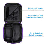 Professional Makeup Bag for Women Portable Train Case Cosmetic Bag Organizer Make Up Artist Storage