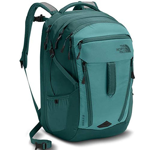 The North Face Women's Women's Surge Backpack Bristol Blue/Jasper Green One Size