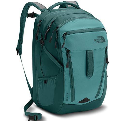 The North Face Women's Women's Surge Backpack Bristol Blue/Jasper Green One Size