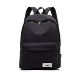 Augur Casual Laptop Backpack Light-Weight Classic Bookbag Rucksack for Travel, Black