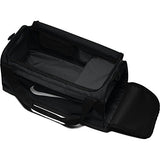 Nike Brasilia Duffel Bag, Black/Black/White, Medium