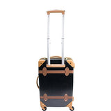 Chariot Titanic 20'' Hardside Spinner Carry On (Black)