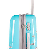 Gabbiano Paris Collection 3-Piece Expandable Hardside Spinner Set (Teal)
