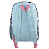 Girl's 6 in 1 Backpack Set Including A Backpack, Lunch Bag, Pencil Case,Water Bottle, Pom Pom Keychain, And Clip (Unicorn)