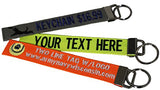 Northern Safari Custom Name Tape Material Luggage And Crate Tags Over 50 Fabrics! Made In The