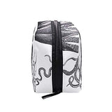 Toiletry Bag Sugar Skull Octopus Womens Beauty Makeup Case Brush Cosmetic Organizer