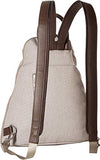 Baggallini Women's Metro Backpack with RFID Phone Wristlet Sand One Size