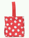 No Logo Bag Littles Carry All Caddy Red Swirl Dot