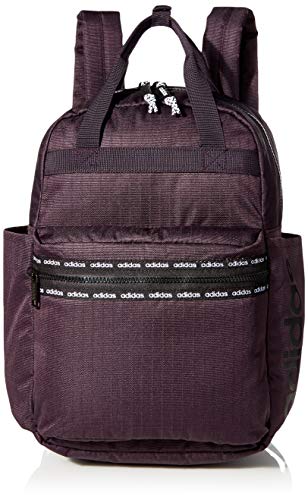 adidas grey and purple backpack