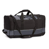 SwissGear 20" Duffel Bag | Gym Bag | Travel Duffle Bags | Men's and Women's - Grey/Black