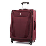 Travelpro Maxlite 5 Softside Expandable Spinner Wheel Luggage, Burgundy, Carry-On 21-Inch