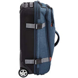 Amazon Basics Rolling Travel Duffel Bag Luggage with Wheels, Small, Green