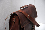 Vintage Crafts Genuine Men'S Leather Messenger Laptop Briefcase Satchel Mens Bag