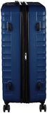 Amazonbasics Hardside Spinner Luggage - 3 Piece Set (20", 24", 28"), Navy Blue