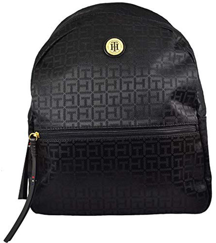 Tommy Hilfiger Logo Women's Black Backpack