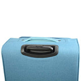 Mia Toro M1134-24In-Blu Italy Vasto Softside 24 Inch Spinner, Blue