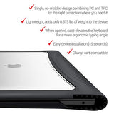 Brenthaven Edge Case Designed for Apple MacBook Air 13 Inch 2019 with Retina True Tone Display for School, Business and Office Use – Gray, Durable, Rugged Protection from Impact and Compression