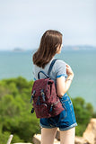 ECOSUSI Women Backpack College Travel Rucksack Vintage Casual Daypack with Drawstring for Teen