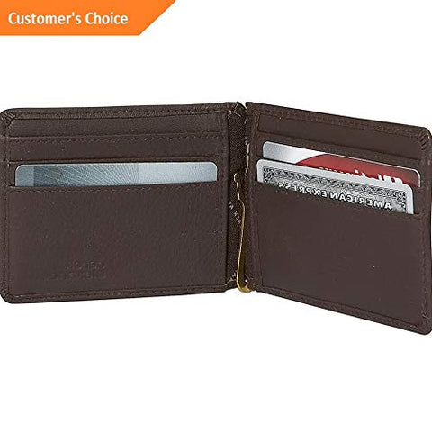 Sandover Derek Alexander Bill Clip with Credit Card Slots Mens Wallet NEW | Model LGGG - 10566 |